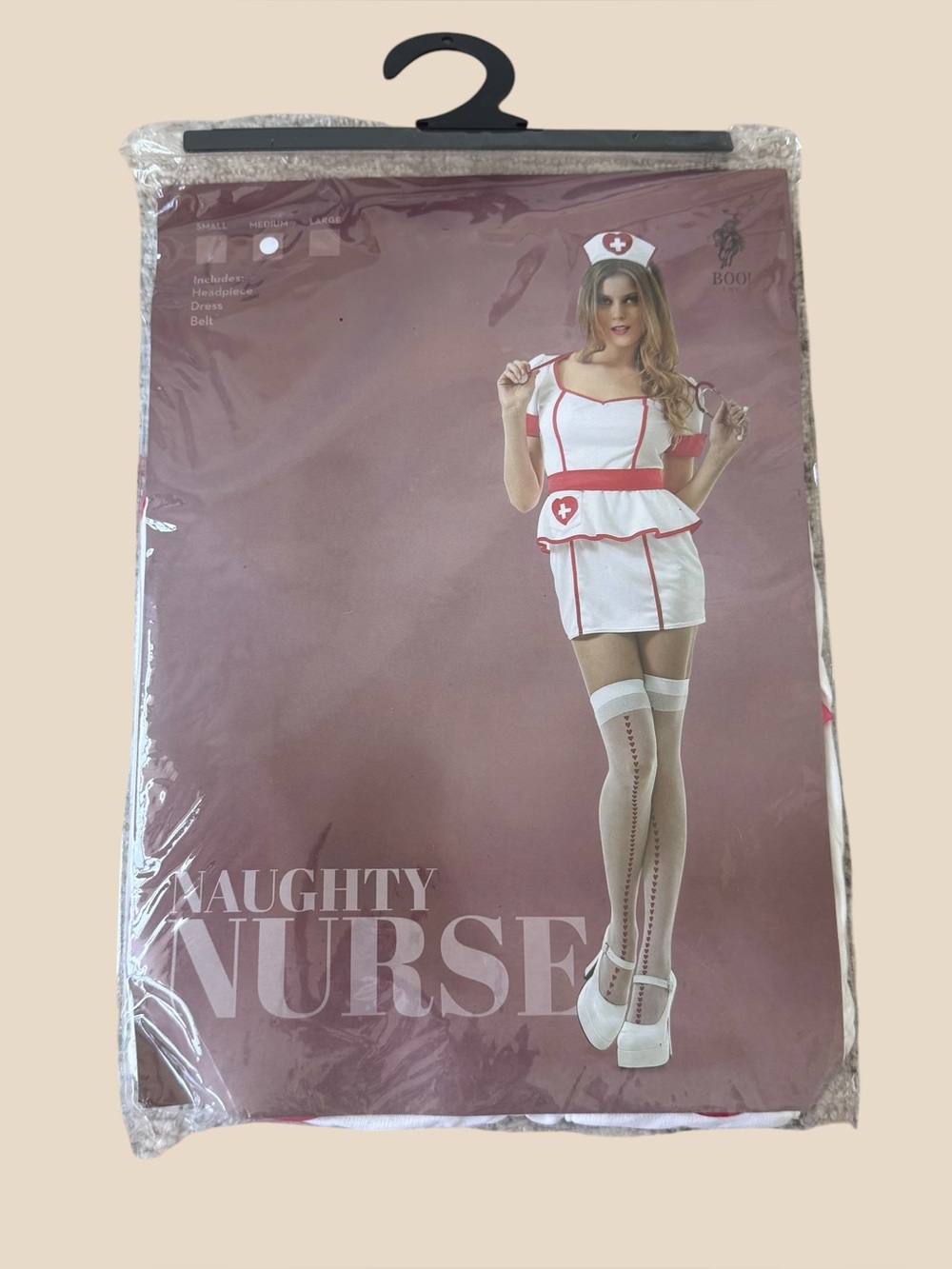 NWT Boo Inc Naughty Nurse Adult Womens Halloween Costume medium